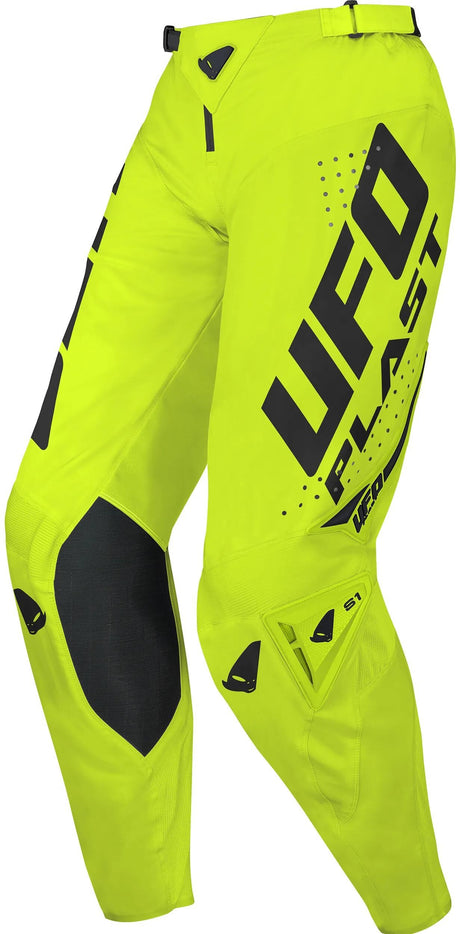 Spodnie mx Ufo PLAST HAS mx radial ufo radial neon żółty gr. 48