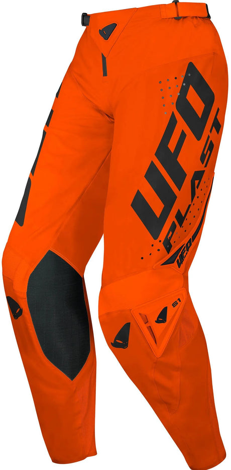 Spodnie mx Ufo Plast Hose mx radial UFO Radial Neon Orange rozmiar 52