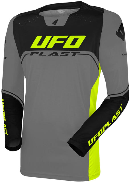 Koszulka Ufo z tworzywa sztucznego mx ares koszulka MX ufo ares szary czarny gr. XXL
