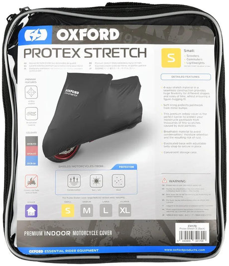 Składane pokrowce na rowery Oxford Protex Protex do użytku wewnątrz, XL, czarne