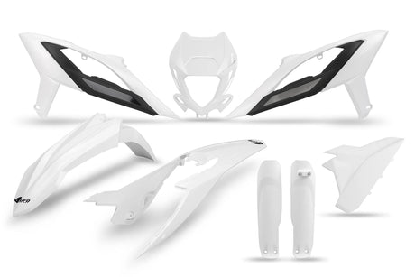 Zestaw plastikowych elementów wykończeniowych UFO UFO beta biały