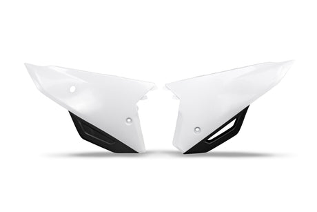 Plastikowe osłony boczne Ufo Osłony boczne ufo honda białe
