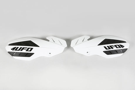 Ufo plastikowe ochraniacze dłoni Ochraniacze dłoni ufo husqvarna białe