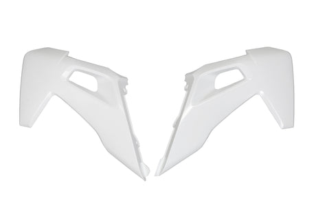 Osłona chłodnicy Ufo Plast Kühlerabdeckung UFO Husqvarna Biała
