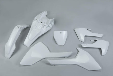 Zestaw wykończeniowy UFO Plast Verkleidungssatz UFO Husqvarna OEM Biały
