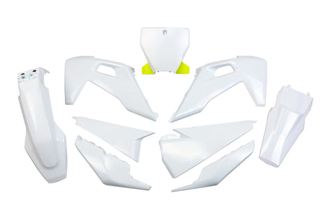 Zestaw wykończeniowy UFO Plast Verkleidungssatz UFO Husqvarna OEM Biały