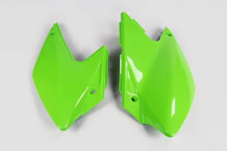 Osłony boczne UFO z tworzywa sztucznego seitenverkleidung UFO Kawasaki w kolorze zielonym