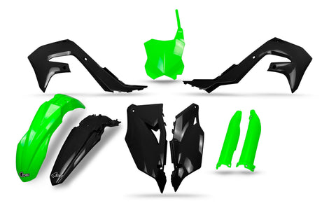 Zestaw wykończeniowy w kolorze Ufo Plastik Ufo Kawasaki Limited