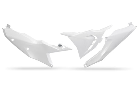 Plastikowe osłony boczne UFO seitenverkleidung UFO KTM w kolorze białym