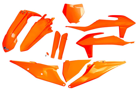 Zestaw plastikowych nakładek lakierniczych UFO UFO KTM pomarańczowy