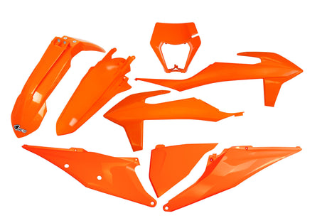 Zestaw plastikowych nakładek lakierniczych UFO UFO KTM pomarańczowy