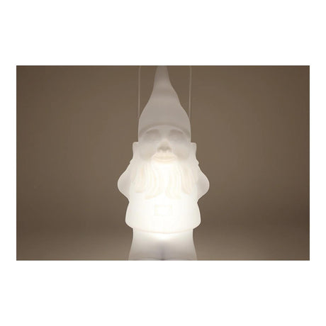 Latarnia LED gnome solar m rc 7 kolorów biała plastikowa 21,5x20x50cm