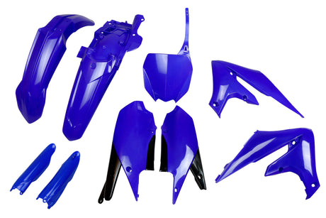 Zestaw wykończeniowy z tworzywa sztucznego UFO Verkleidungssatz UFO Yamaha OEM Niebieski Czarny