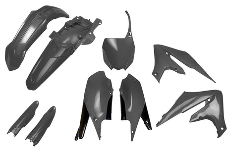 Zestaw plastikowych nakładek lakierniczych Ufo UFO Yamaha w kolorze szarym