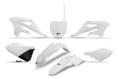 Zestaw plastikowych nakładek lakierniczych Ufo UFO Yamaha w kolorze białym