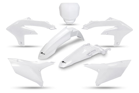Zestaw plastikowych nakładek lakierniczych Ufo UFO Yamaha w kolorze białym