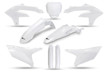 Zestaw plastikowych nakładek lakierniczych Ufo UFO Yamaha w kolorze białym