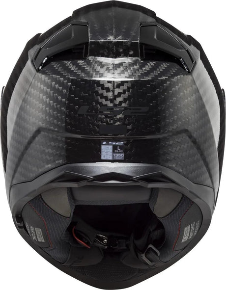 Kask integralny Ls2 ff811 wektor ii kask z włókna węglowego wektor ii carb czarny gr. s