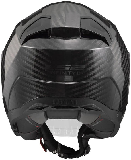 Kask Ls2 jet of603 infinity ii carbon solid kask infinity ii carbon black gr. m