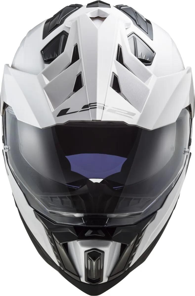 Kask enduro Ls2 mx701 explorer solidny kask explorer biały gr. s