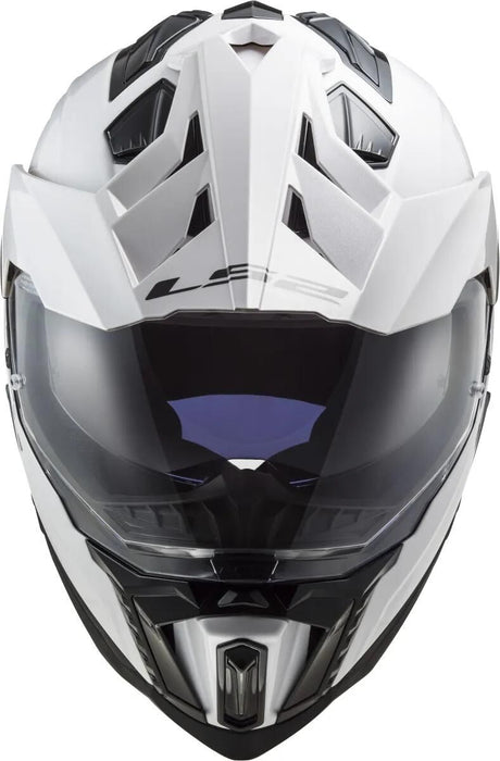 Kask enduro Ls2 mx701 explorer solidny kask explorer biały gr. s