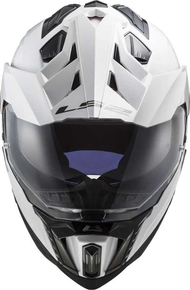 Kask enduro Ls2 mx701 explorer solidny kask explorer biały gr. s