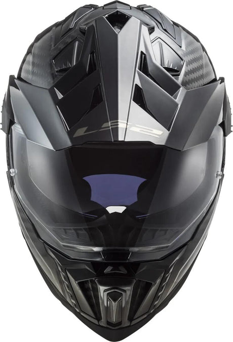 Kask enduro Ls2 mx701 explorer carbon solid kask explorer carbo czarny gr.3xl