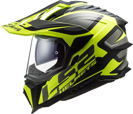 Kask enduro Ls2 mx701 explorer alter kask explorer wiek bw neonowo żółty matowy gr.