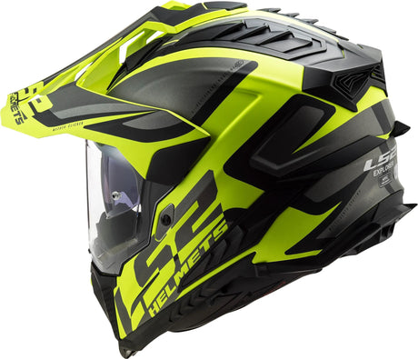 Kask enduro Ls2 mx701 explorer alter kask explorer wiek bw neonowo żółty matowy gr.