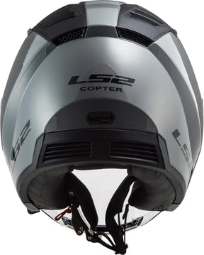 Kask Ls2 jet of600 copter ii solidny hełm copter ii soli nardo szary gr. l