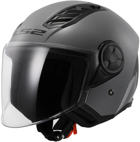 Kask Ls2 jet of616 airflow ii solidny kask airflow ii of6 solid nardo szary gr. XXL