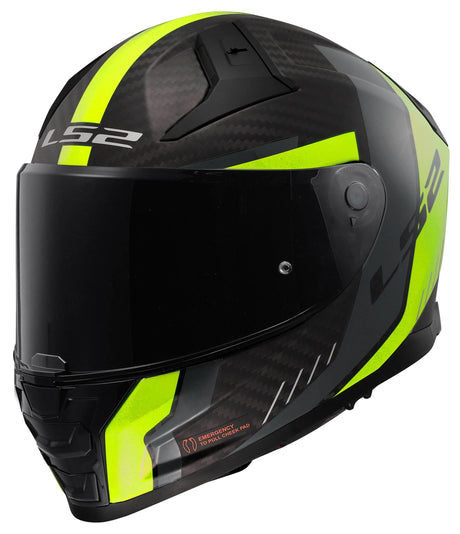 Kask integralny Ls2 ff811 wektor ii kask z siatką węglową ff811 wektor i c siatka m. ge gr. s