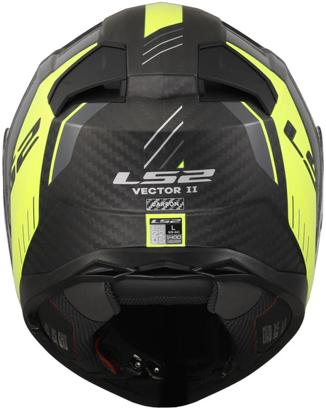 Kask integralny Ls2 ff811 wektor ii kask z siatką węglową ff811 wektor i c siatka m. ge gr. s
