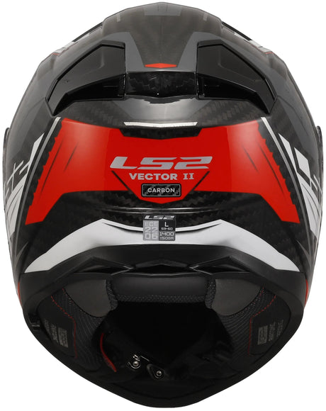 Kask integralny Ls2 ff811 wektor ii carbon savage kask ff811 wektor i c savage ws rt gr gr. l