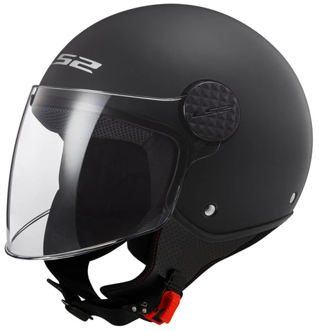 Kask Ls2 Jet of558 Sphere II Solidny Kask Of558 Sphere i Solid Matt Black gr. XL