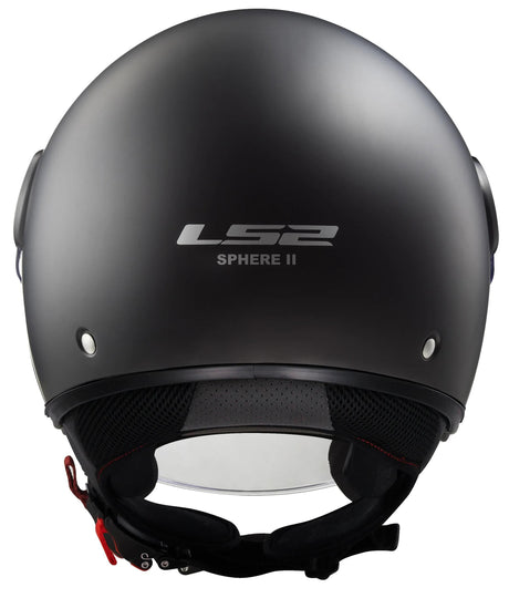 Kask Ls2 Jet of558 Sphere II Solidny Kask Of558 Sphere i Solid Matt Black gr. XL