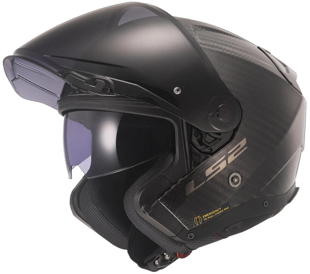 Kask Ls2 jet of603 infinity ii carbon solid kask of603 infinity ii mat carbon gr. XL