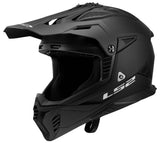 Kask motocrossowy Ls2 mx708 fast ii solidny kask mx708 fast ii solid matt black gr. l