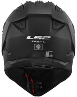 Kask motocrossowy Ls2 mx708 fast ii solidny kask mx708 fast ii solid matt black gr. l