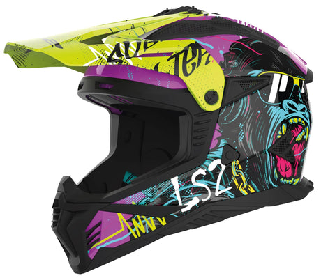Kask motocrossowy Ls2 mx708 fast ii gorilla kask mx708 fast ii gorilla vi ge gr. XL