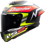 Ls2 kask integralny ff805 Thunder carbon gp aero replika czarny kask ff805 Thunder gp aero replika sw rozmiar x