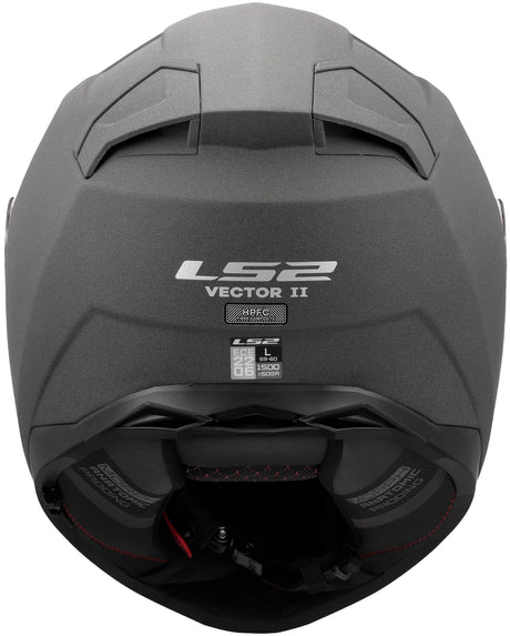 Kask integralny Ls2 ff811 wektor ii kask betonowy wektor ii solid beton matowy gr. 3xl