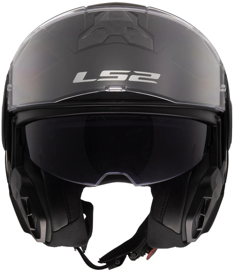 Kask składany Ls2 ff910 advant ii kask solidny ff910 advant i solid black matt gr. l