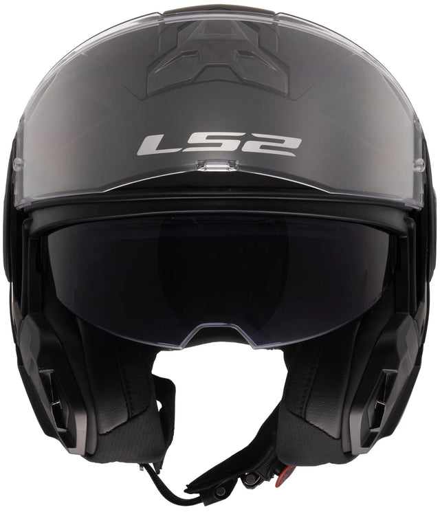 Kask składany Ls2 ff910 advant ii kask solidny ff910 advant i solid black matt gr. l