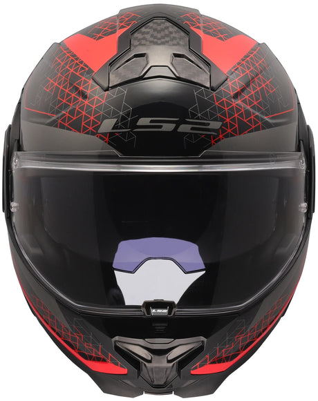 Ls2 klaphelm ff910 advant ii astral kask ff910 advant ii astral l czarny czerwony