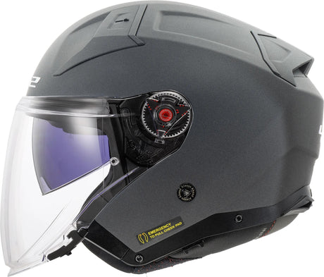 Hełm jet Ls2 of603 infinity ii kask betonowy infinity ii beton matowy gr. XXL