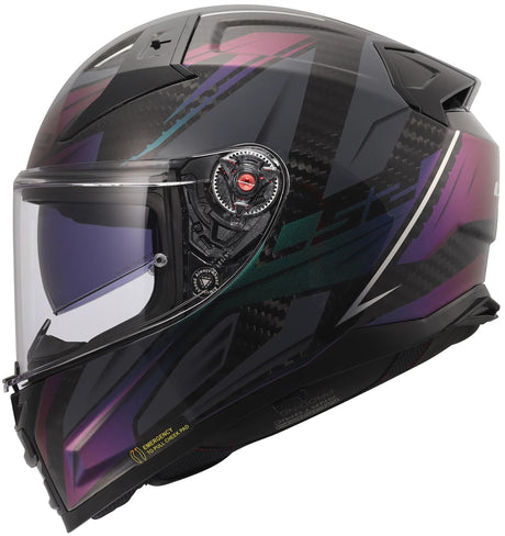 Kask pełnotwarzowy Ls2 ff811 wektor ii carbon Savage kask ff811 wektor i c Savage Chameleon s