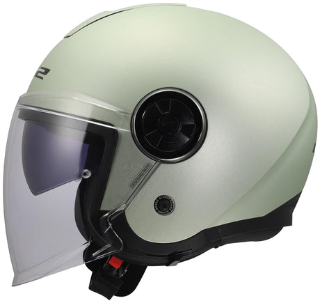 Kask Ls2 jet of620 klasyczny solidny kask of620 klasyczny solidny szary kometa matowy l