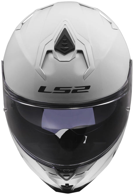Kask integralny Ls2 ff817 challenger ii kask solidny ff817 challenge ii solidny biały gr. m