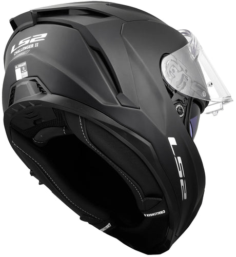 Kask integralny Ls2 ff817 Challenger ii solidny kask ff817 Challenge ii solidny matowy czarny 3xl